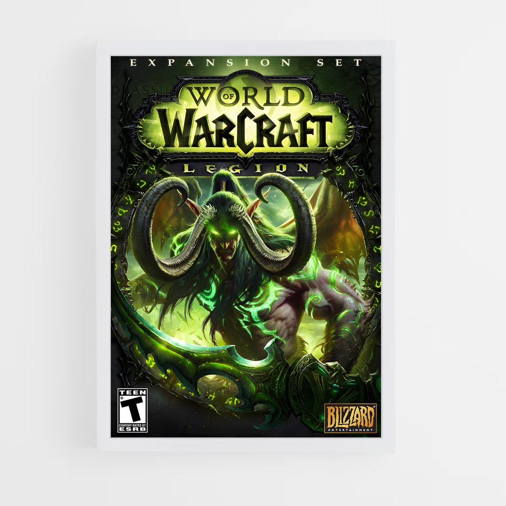 world-of-warcraft-9 cadre Blanc