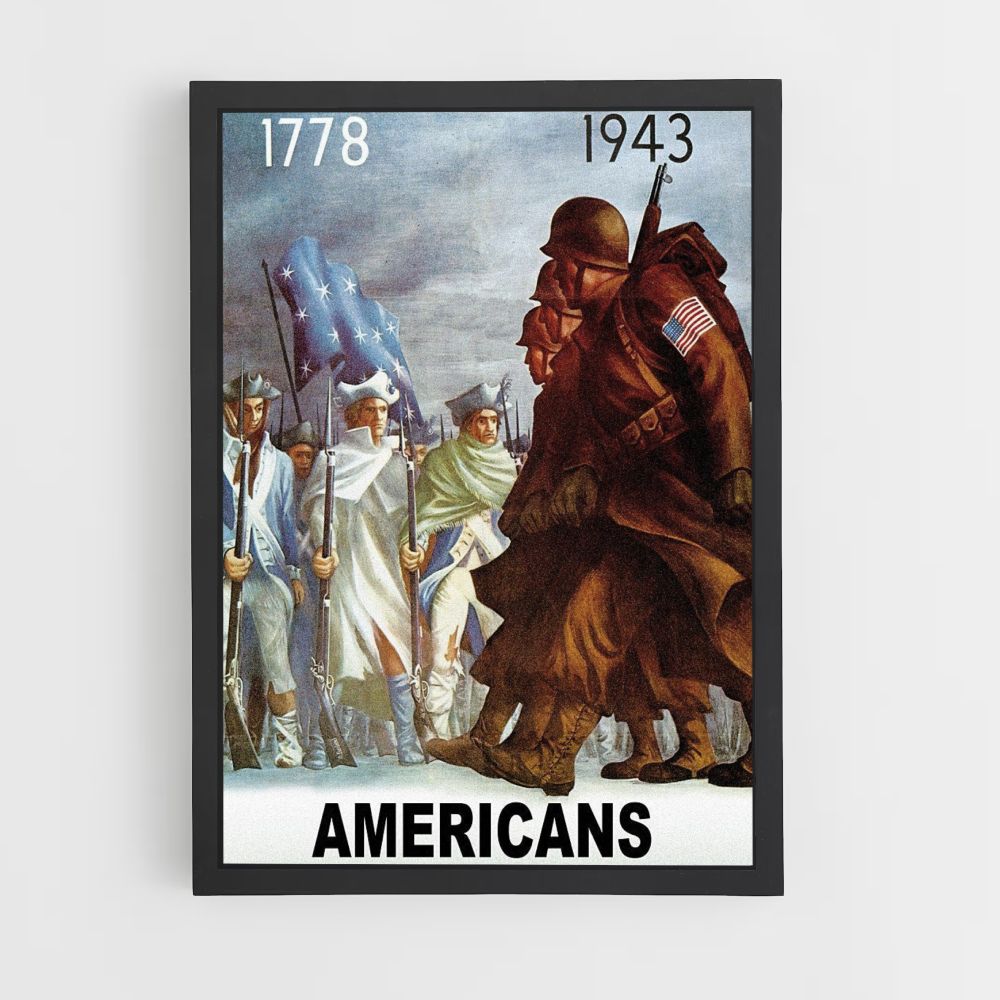 Amerikanisches Plakat 1943