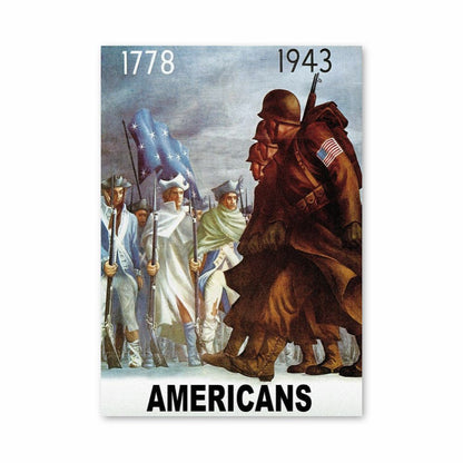 Amerikanisches Plakat 1943