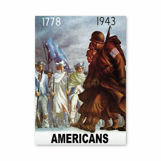 Amerikanisches Plakat 1943