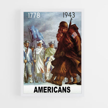 Amerikanisches Plakat 1943