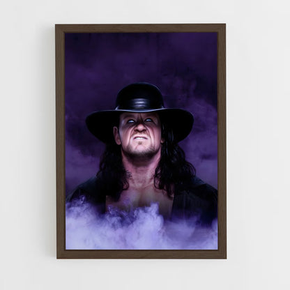 wwe-3 cadre Bois foncé