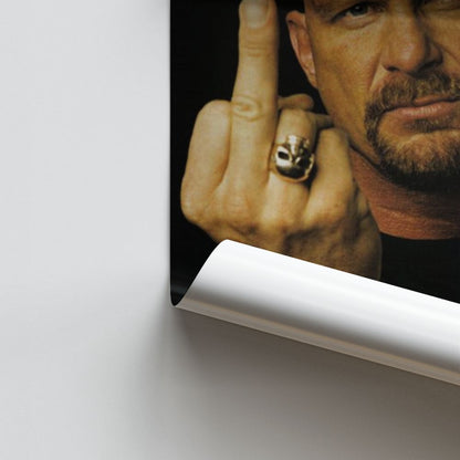 Poster Stone Cold WWE