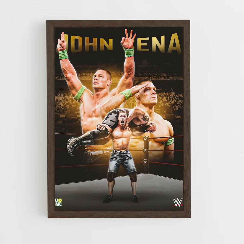 wwe-6 cadre Bois foncé