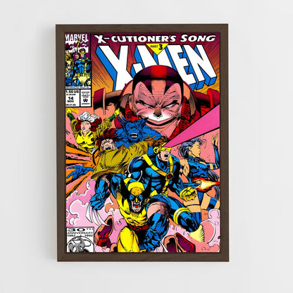 xmen-24 cadre Bois foncé