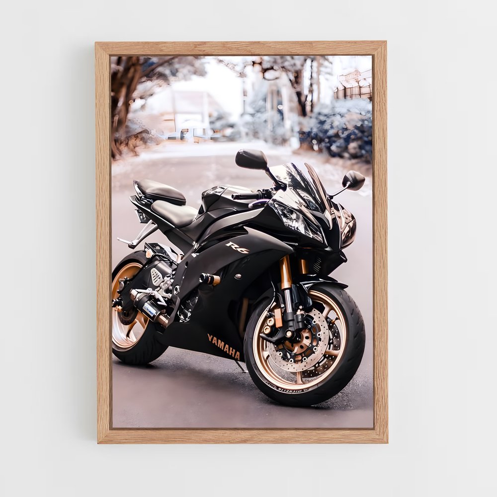 yamaha-6 cadre Bois clair