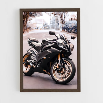 yamaha-6 cadre Bois foncé