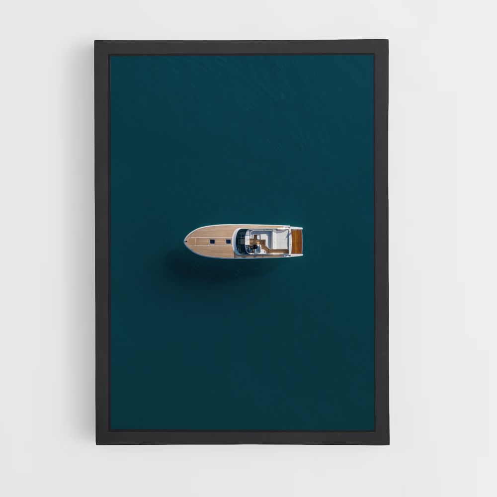 Poster Yacht Ozean