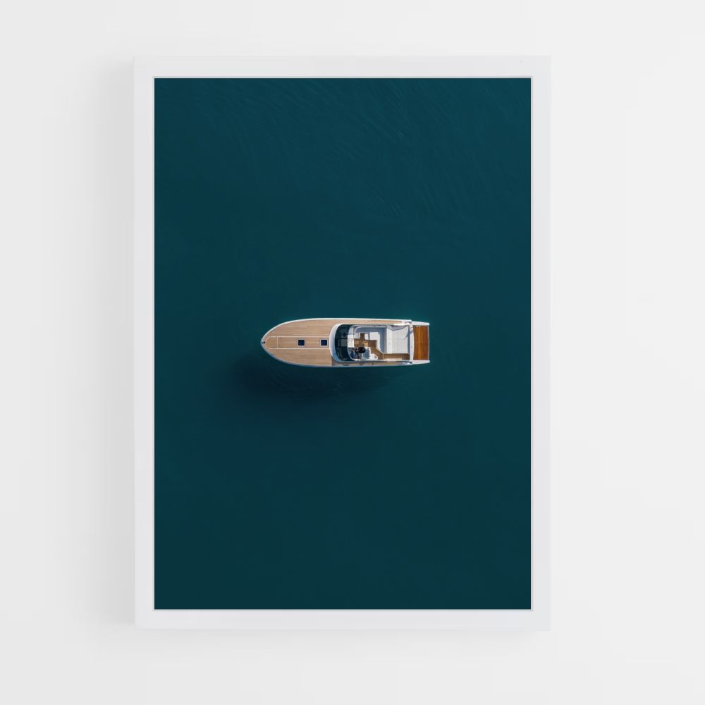 Poster Yacht Ozean