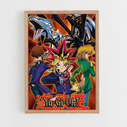 yu-gi-oh-11 cadre Bois clair