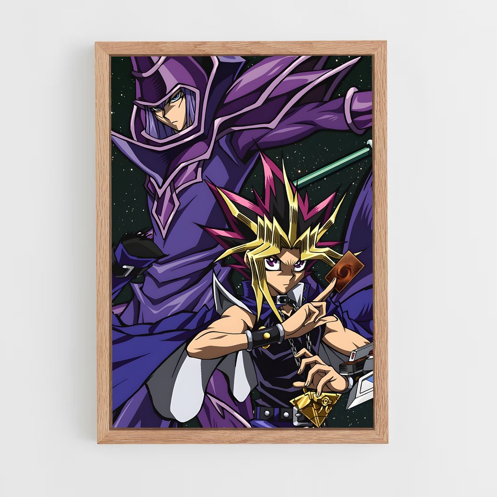 yu-gi-oh-12 cadre Bois clair