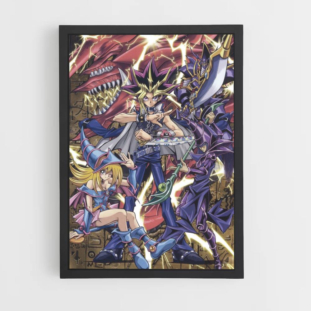 Poster Yu Gi Oh Ästhetik