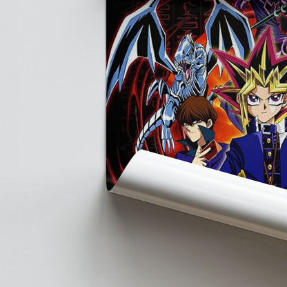 Poster Yu Gi Oh Rückenkarte