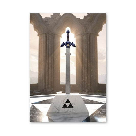 Triforce-Schwert-Poster