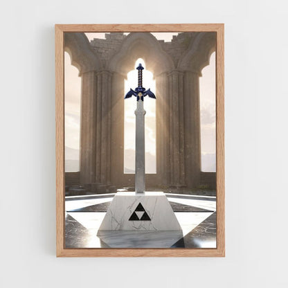 Triforce-Schwert-Poster