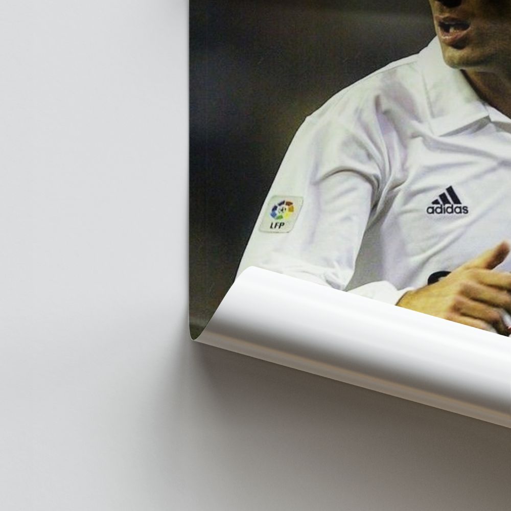 Poster Zidane White