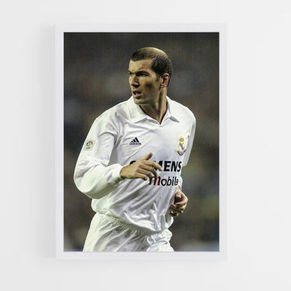 Poster Zidane White