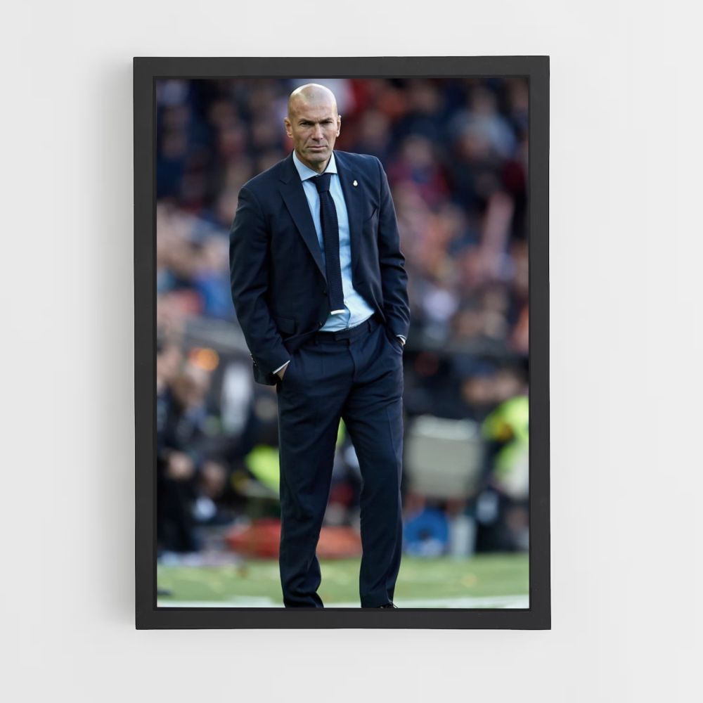 Poster Zidane-Kostüm