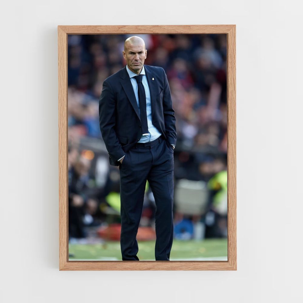 Poster Zidane-Kostüm