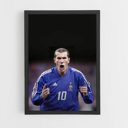 Poster Zidane-Tor