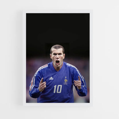 Poster Zidane-Tor