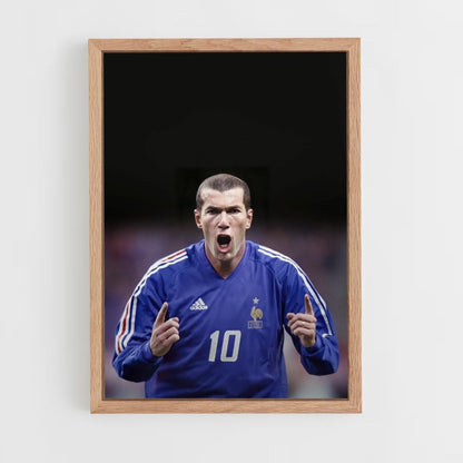 Poster Zidane-Tor