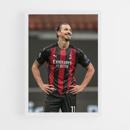 Poster Zlatan lacht