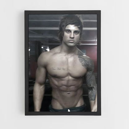 zyzz-1 cadre Noir